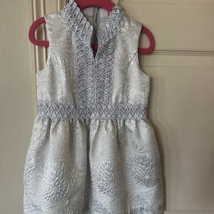 Lily Pulitzer Mini Franci Silver Dress- size 4